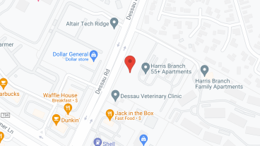 Harris Branch Seniors in google map