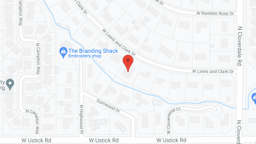 Trinity at Lewis and Clark in google map