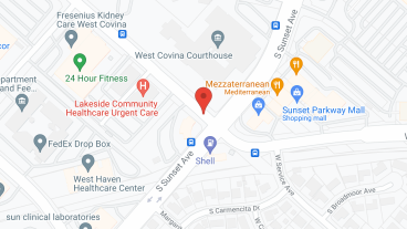 Merrill Gardens at West Covina in google map
