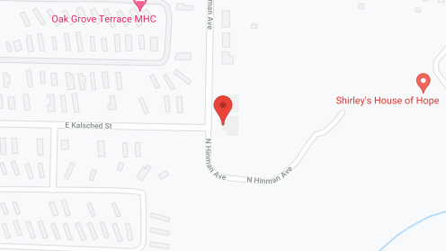 Map of the neighborhood around Wyndham Senior Villas