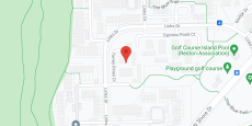 The Kensington Reston in google map