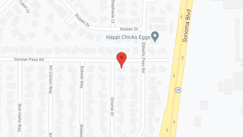 Map of the neighborhood around St. Joseph Care Home B