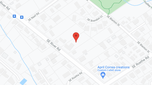Map of the neighborhood around Riverside