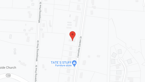 Map of the neighborhood around Burke Long Term Care