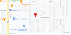 Pine Village Apartments in google map