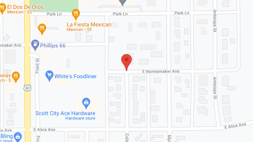 Pine Village Apartments in google map