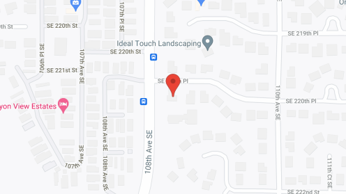 Map of the neighborhood around Sunrise Care