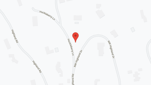 Map of the neighborhood around Shoreline Senior Care