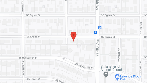 Map of the neighborhood around Knapp Home
