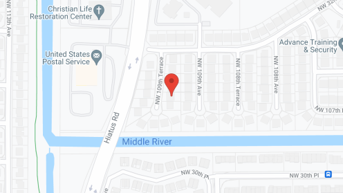 Map of the neighborhood around Westbridge Assisted Living Facility