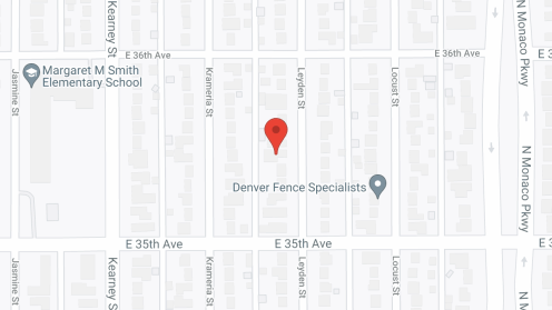 Map of the neighborhood around Assisted Living of Denver