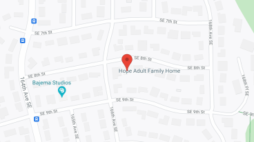 Hope Adult Family Home in google map