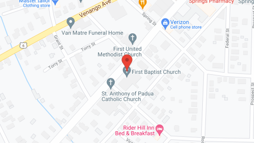 Map of the neighborhood around Bartlett Gardens