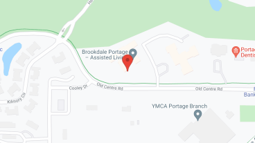 Brookdale Portage Memory Care in google map