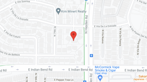 Map of the neighborhood around The Fireside