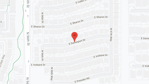Map of the neighborhood around La Casita