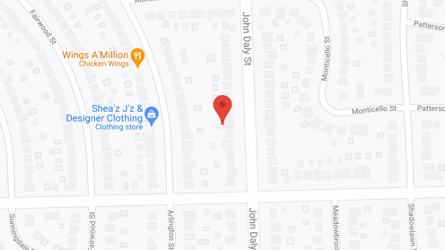 Map of the neighborhood around Daly Residence