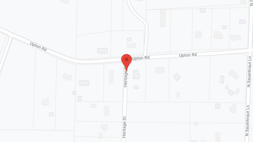 Map of the neighborhood around Heritage Landing