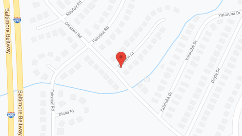 Map of the neighborhood around Eveline Gardens Assisted Living