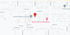 Crowell in google map