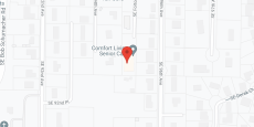 Comfort Living Senior Care in google map