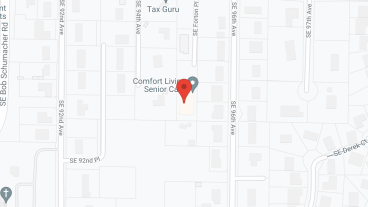 Comfort Living Senior Care in google map