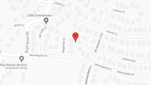 Map of the neighborhood around The Alexander
