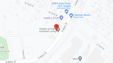 Angels at Heart Assisted Living in google map