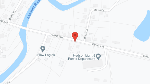Map of the neighborhood around Artisan at Hudson