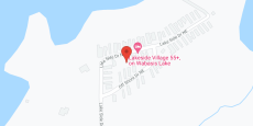 Lakeside Village 55+ Waterfront Community on Wabasis Lake in google map