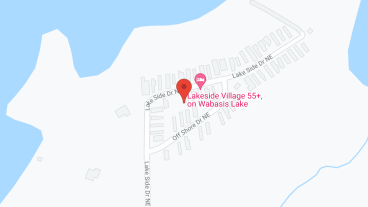 Lakeside Village 55+ Waterfront Community on Wabasis Lake in google map