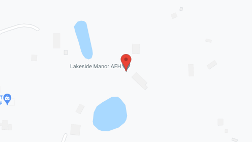 Map of the neighborhood around Lakeside Manor