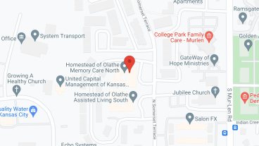Homestead of Olathe Memory Care in google map