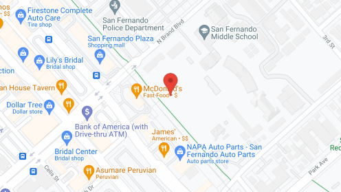 Map of the neighborhood around JMS Residential Care