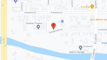Pontiac Towers in google map