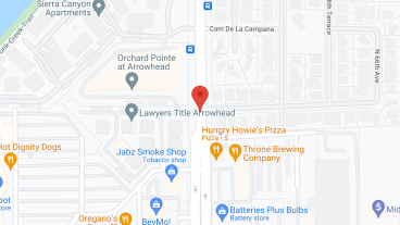 Orchard Pointe at Arrowhead in google map