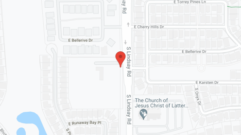 Map of the neighborhood around Park Senior Villas - Chandler
