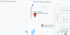 Tiffany Springs Senior Living in google map