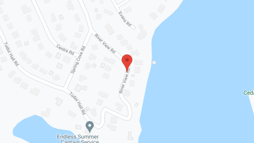 Map of the neighborhood around Riva Terrace 1