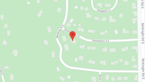 Map of the neighborhood around Scenic Hills #3
