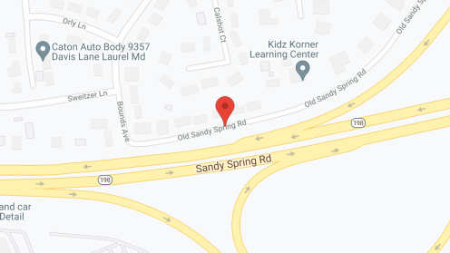 Map of the neighborhood around Shanti Home II