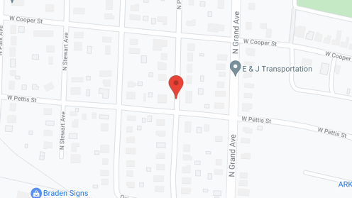 Map of the neighborhood around Sunny Meadows Living Center