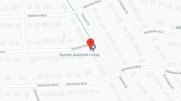Sunset Assisted Living in google map