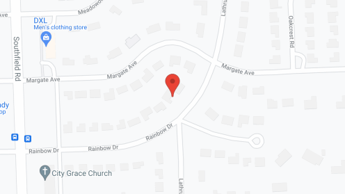 Map of the neighborhood around Sunset Residential Rehab