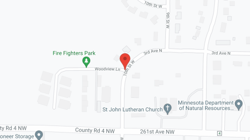 Map of the neighborhood around Woodview Apartments