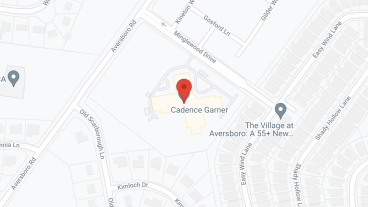 Cadence at Garner by Cogir in google map
