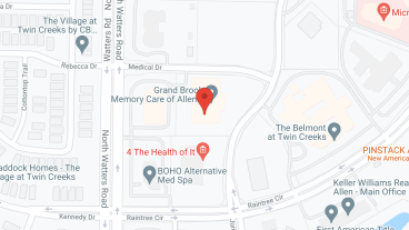 Grand Brook Memory Care of Allen at Twin Creeks in google map
