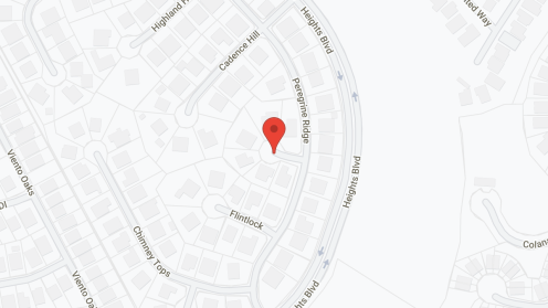 Map of the neighborhood around Sage Stone Oak