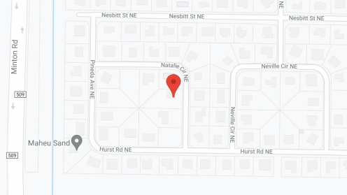 Map of the neighborhood around Cherry Blossom Assisted Living