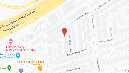 Map of the neighborhood around Casa De Los Arboles